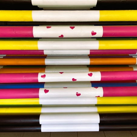 Coreless Horse Jump Wooden Pole (painted)