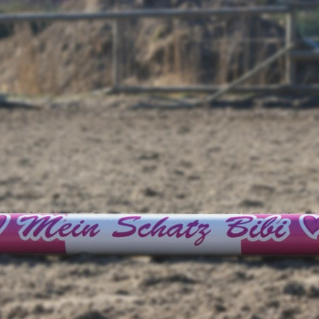 Hindernisstangen für Springreiten (Kunststoffstangen)