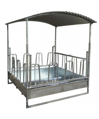 Horse Feeder with Roof (Hay...