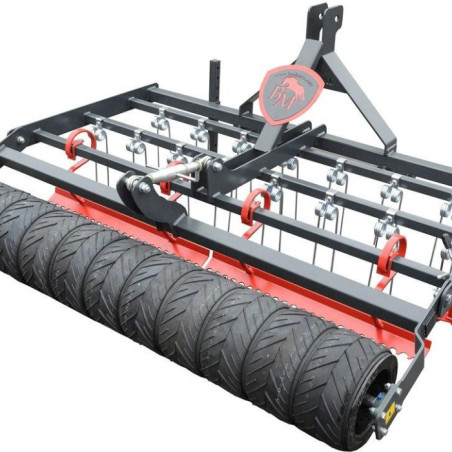 Equus PROFI Reitplatzplaner mit Gummiwalze – professionelle Bodenpflege