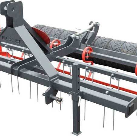 Equus PROFI Arena Grader with Rubber Roller – Professional Surface Care
