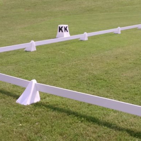 "Stabiler" Dressurviereck (3m Planken)