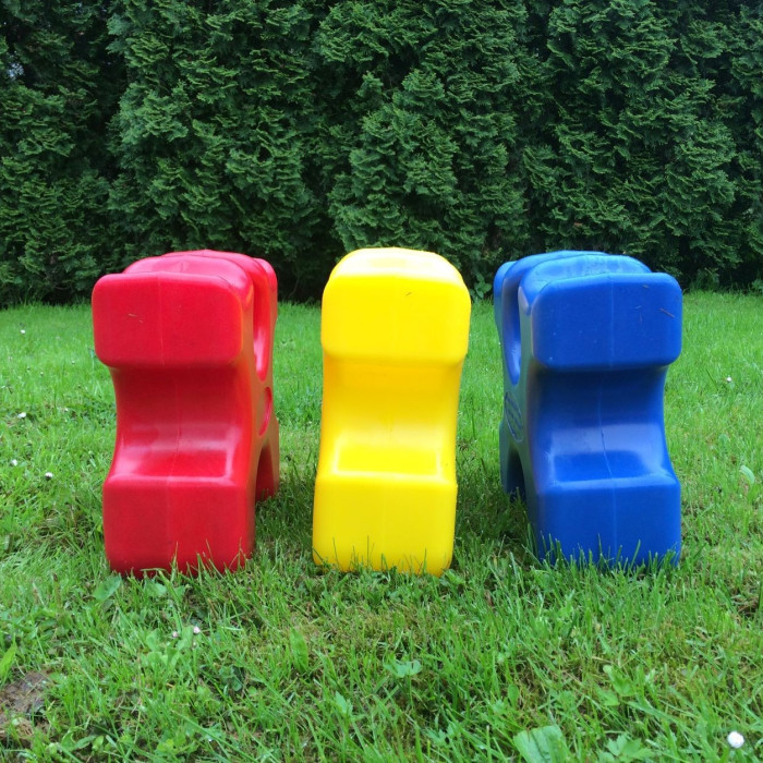 Przeszkoda konna - cavaletti plastikowe
