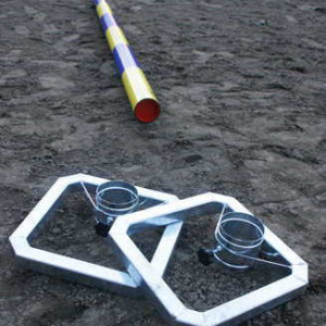 Cavaletti Set aus Stahl | inkl. Hindernisstange | online kaufen