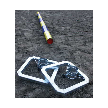 Cavaletti Set aus Stahl | inkl. Hindernisstange | online kaufen
