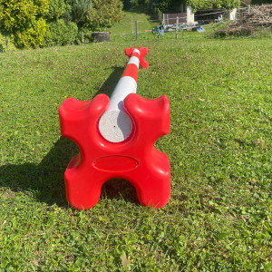 Przeszkoda konna - cavaletti plastikowe