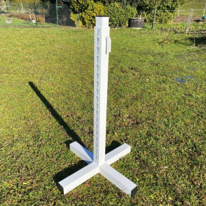 Aluminium Jump Stand – Foldable with Adjustable Height