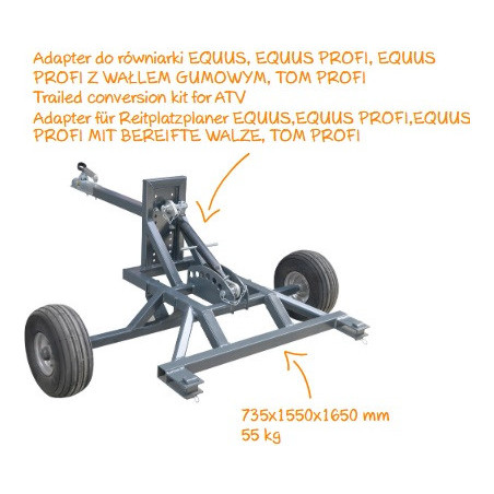 Adapter do równiarek – samochód i ATV | 3 warianty
