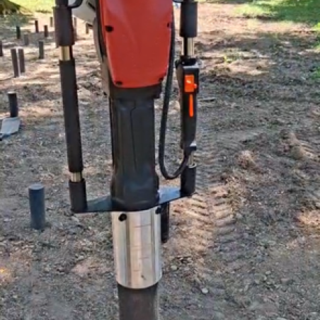 Corner Post for the EKOFORME Slotted Fencing System